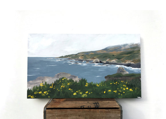 Big Sur Ocean Painting
